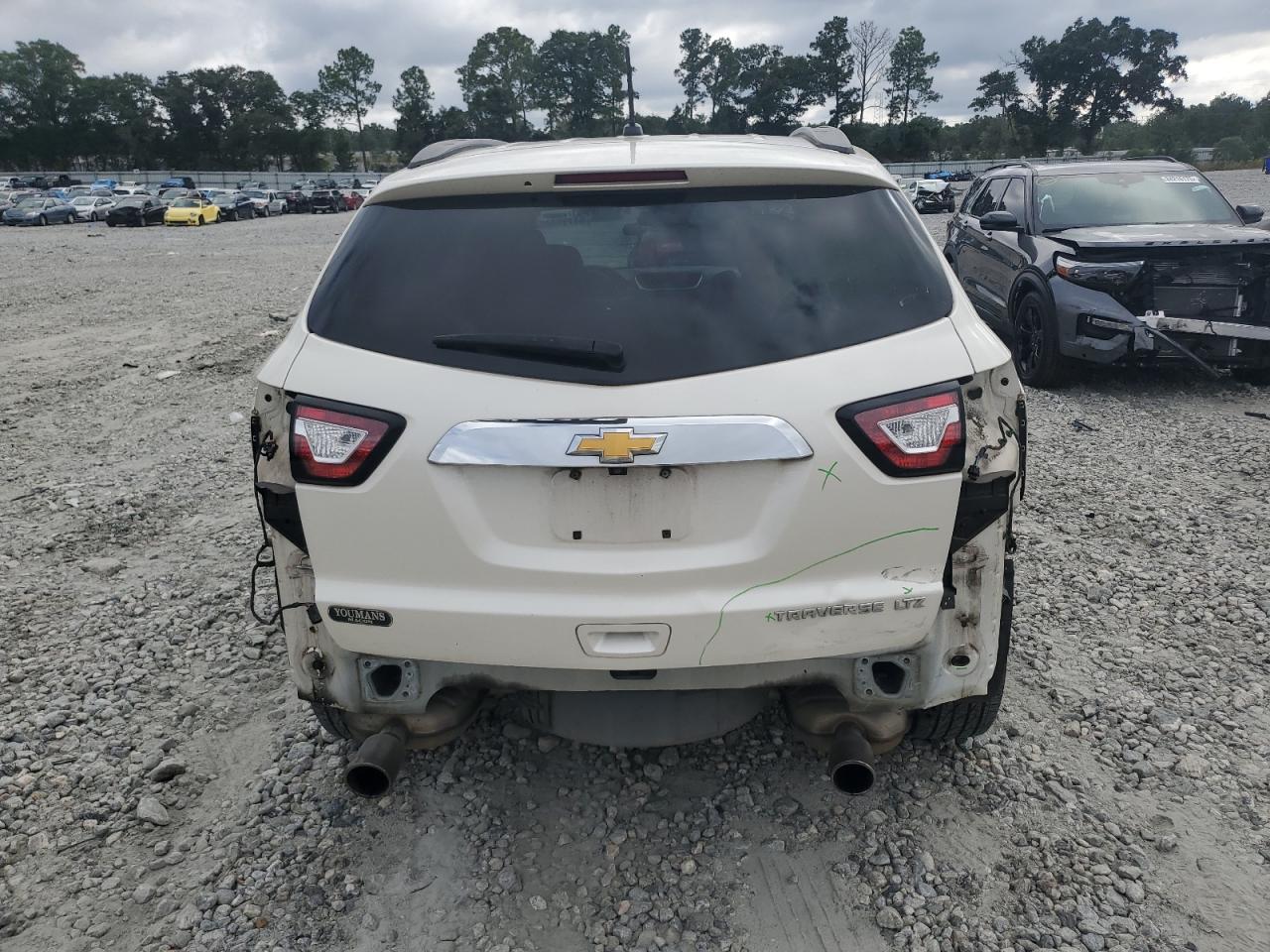 2014 Chevrolet Traverse Ltz VIN: 1GNKRJKD2EJ182765 Lot: 84739485