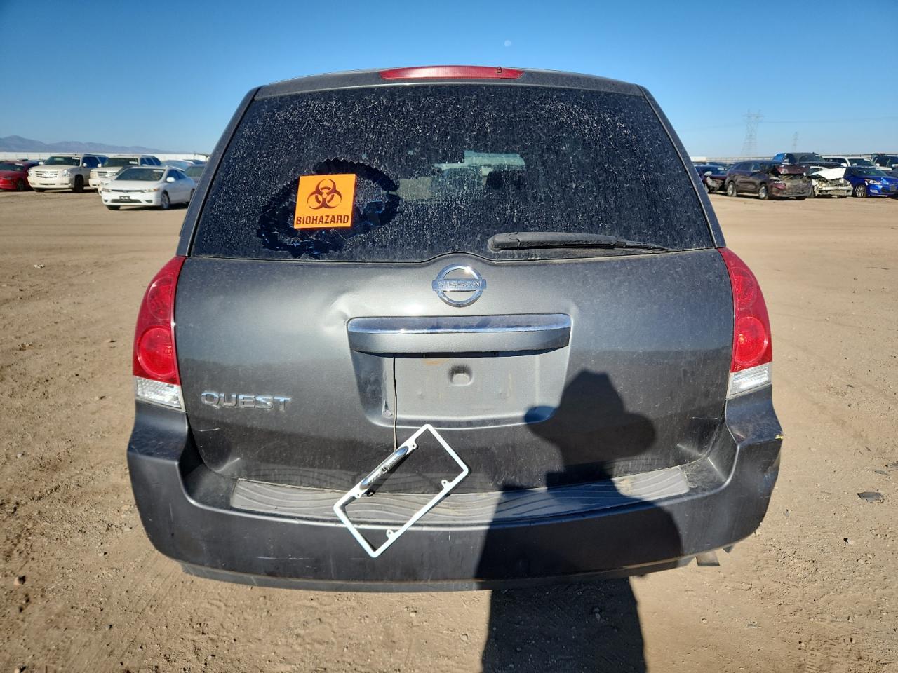 2008 Nissan Quest S VIN: 5N1BV28U58N112431 Lot: 71751505