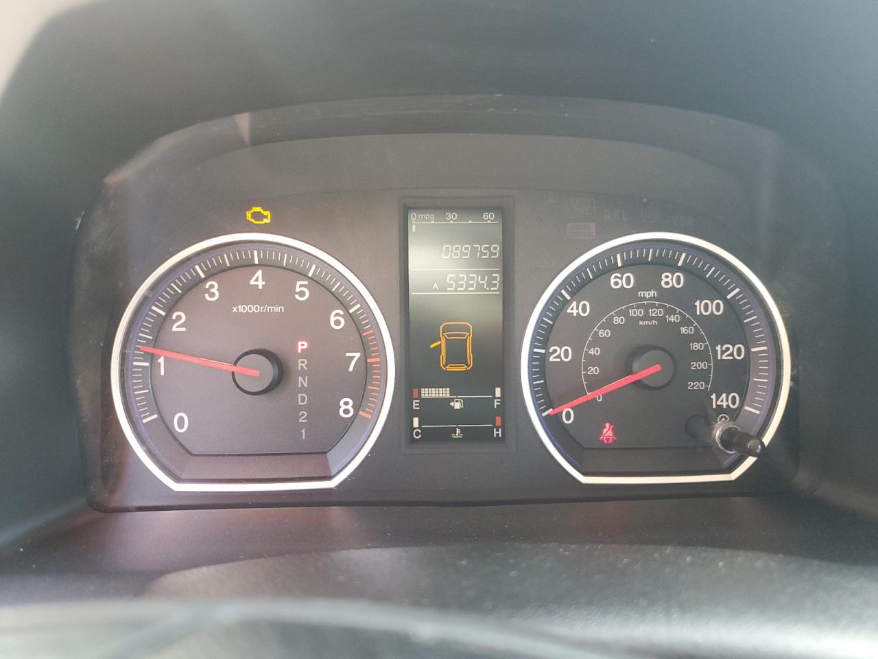 2008 Honda Cr-V Lx VIN: JHLRE38338C000595 Lot: 71167885