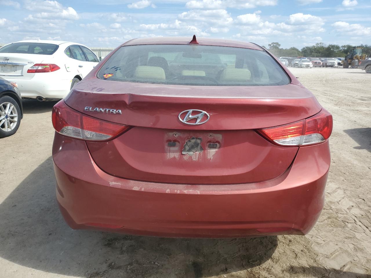 2012 Hyundai Elantra Gls VIN: KMHDH4AE8CU229403 Lot: 83985515