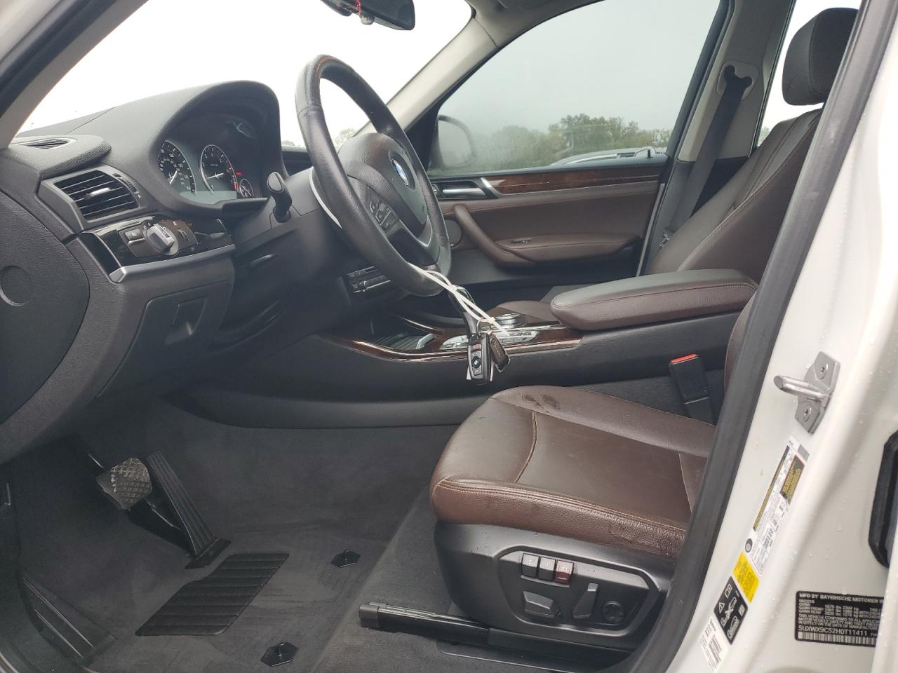 2017 BMW X3 xDrive28I VIN: 5UXWX9C52H0T11411 Lot: 84207755