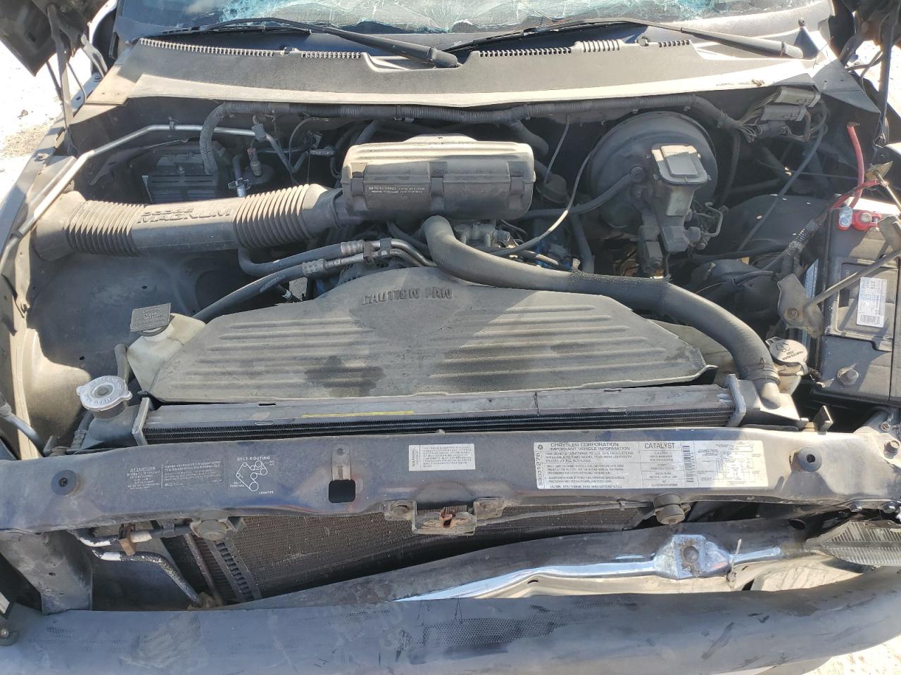 1995 Dodge Ram 1500 VIN: 1B7HC16Z1SS302992 Lot: 80783935