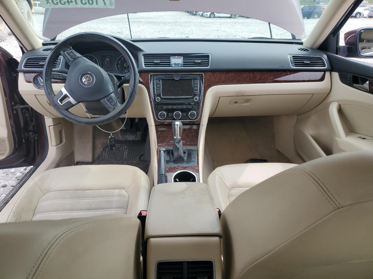 2013 Volkswagen Passat Sel VIN: 1VWCN7A37DC001552 Lot: 71651435