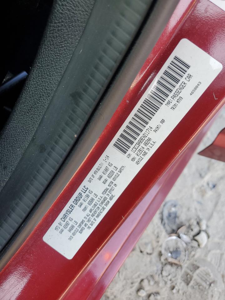 2014 Chrysler 200 VIN: 1C3CCBAB9EN211714 Lot: 80491055