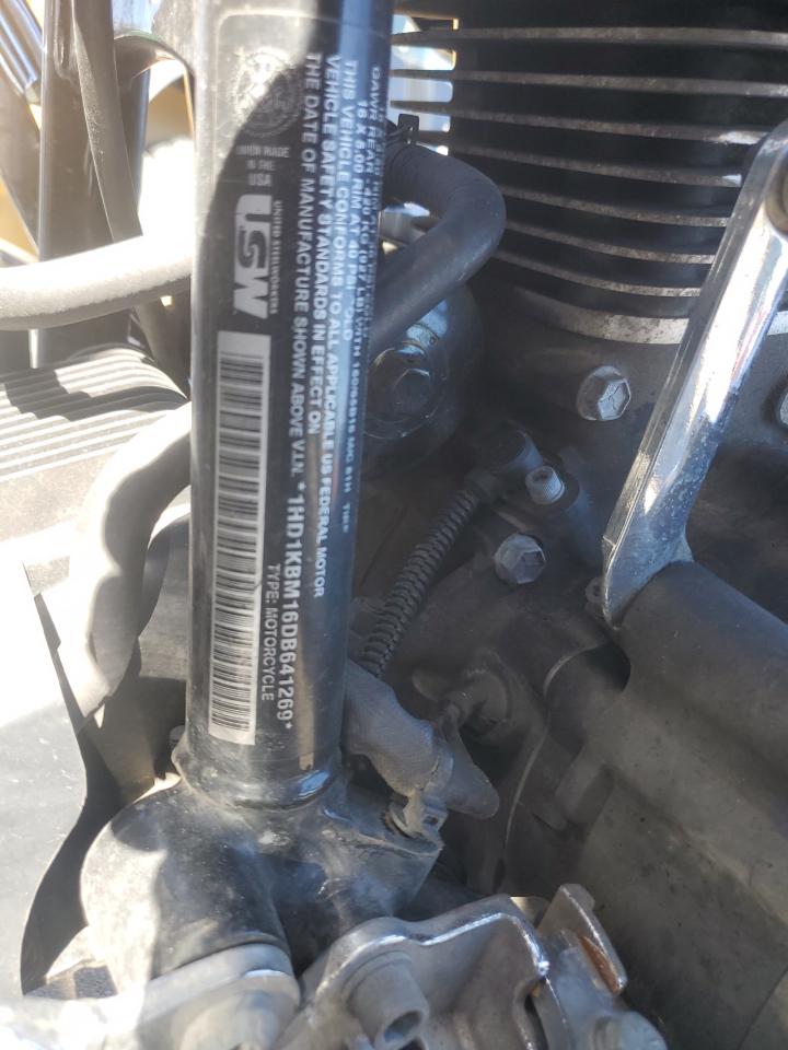 2013 Harley-Davidson Flhx Street Glide VIN: 1HD1KBM16DB641269 Lot: 80485185