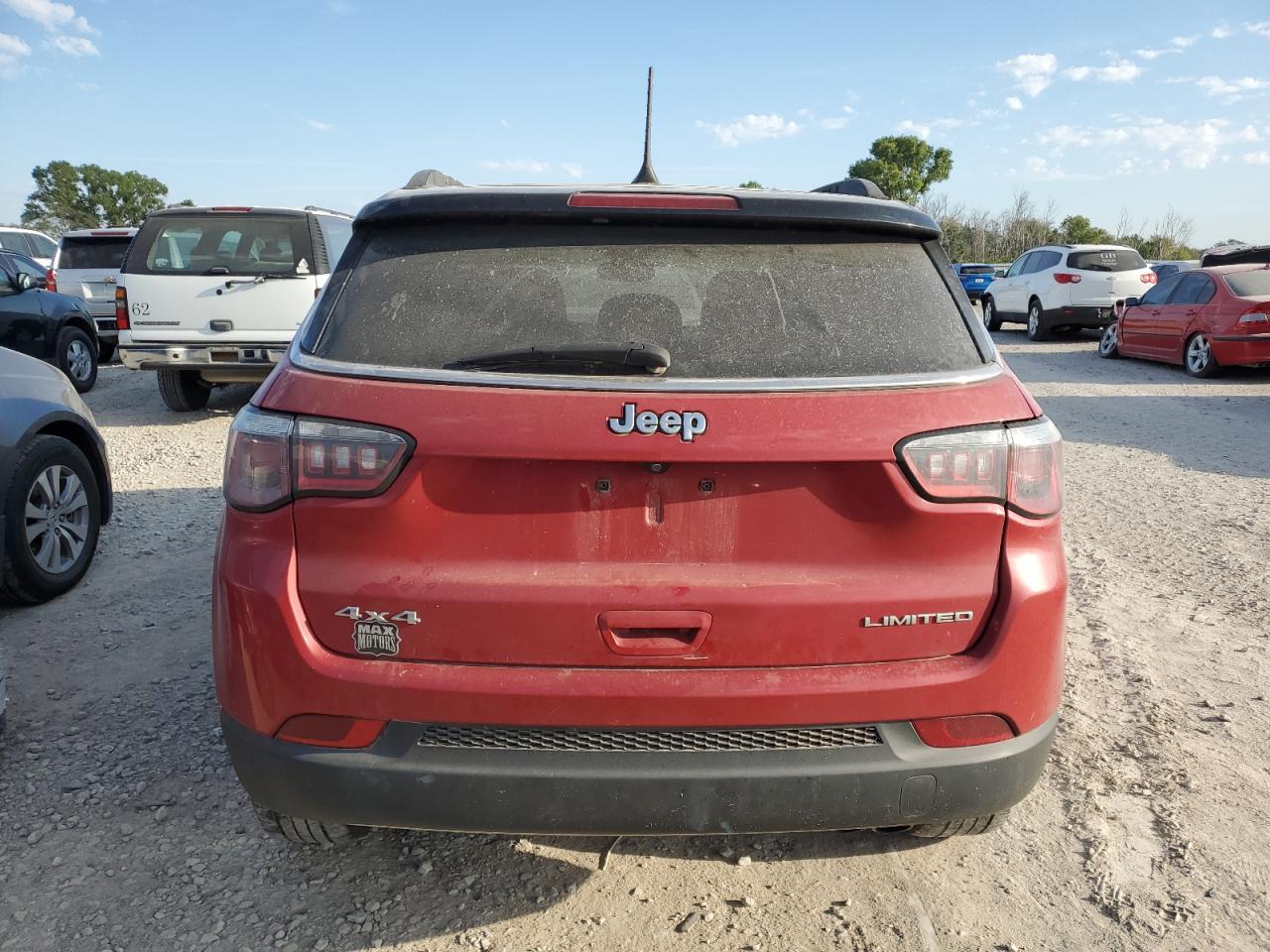 2017 Jeep Compass Limited VIN: 3C4NJDCBXHT596921 Lot: 80278145