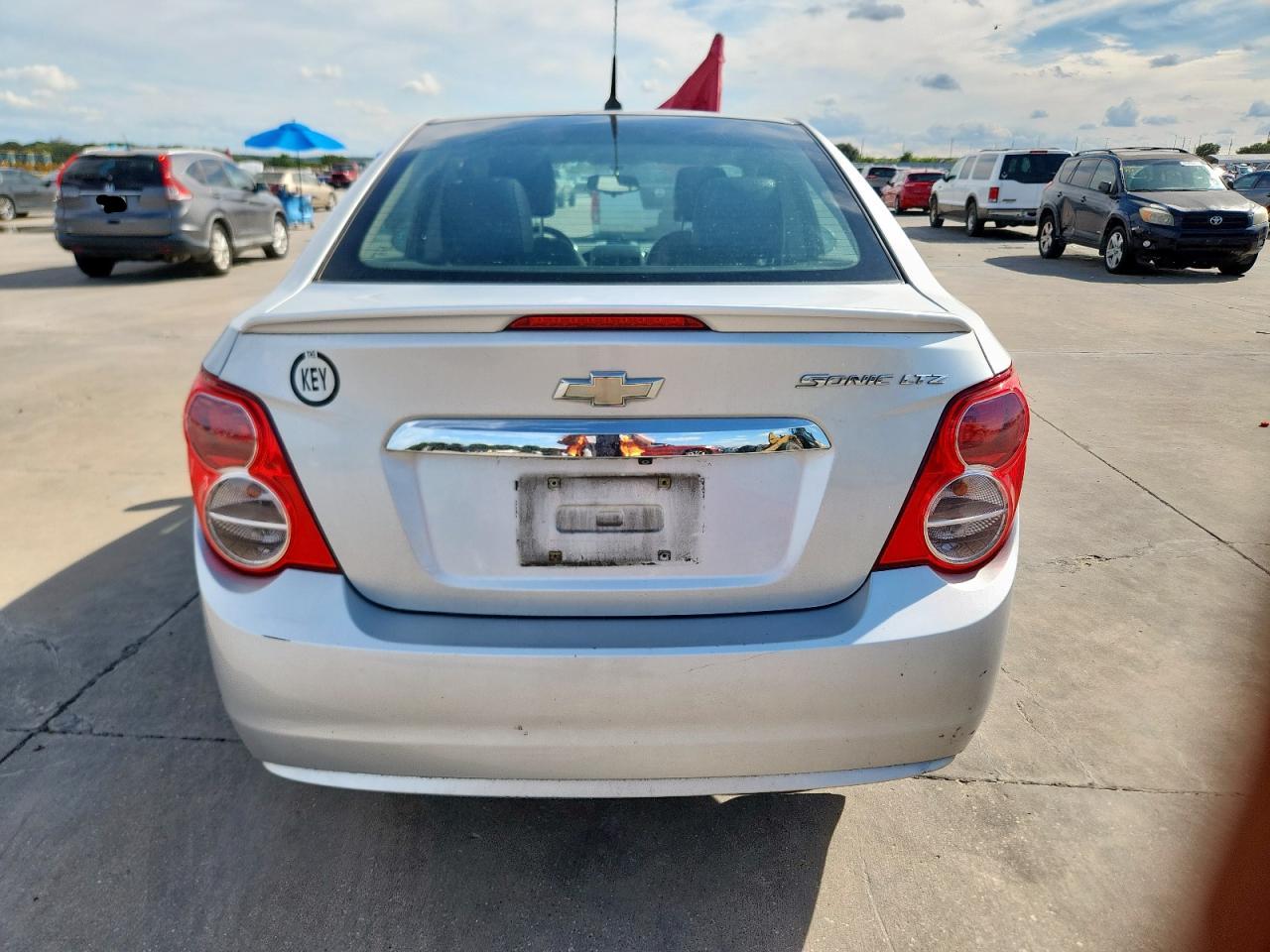 2014 Chevrolet Sonic Ltz VIN: 1G1JE5SG0E4121570 Lot: 81662605