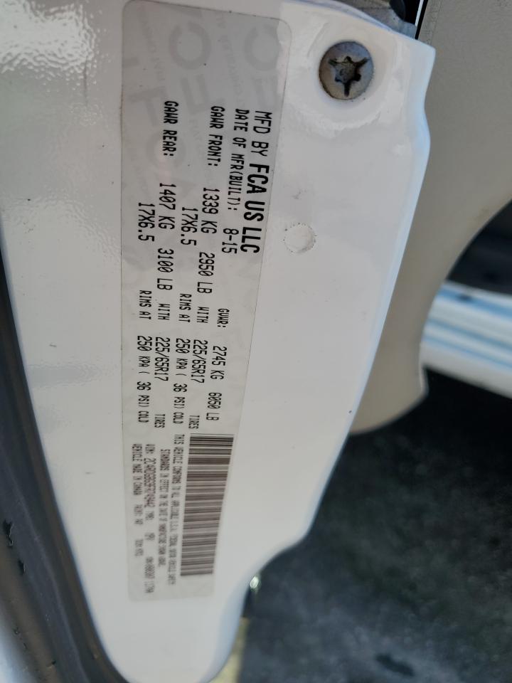 2015 Dodge Grand Caravan Se VIN: 2C4RDGBG9FR749442 Lot: 80862335