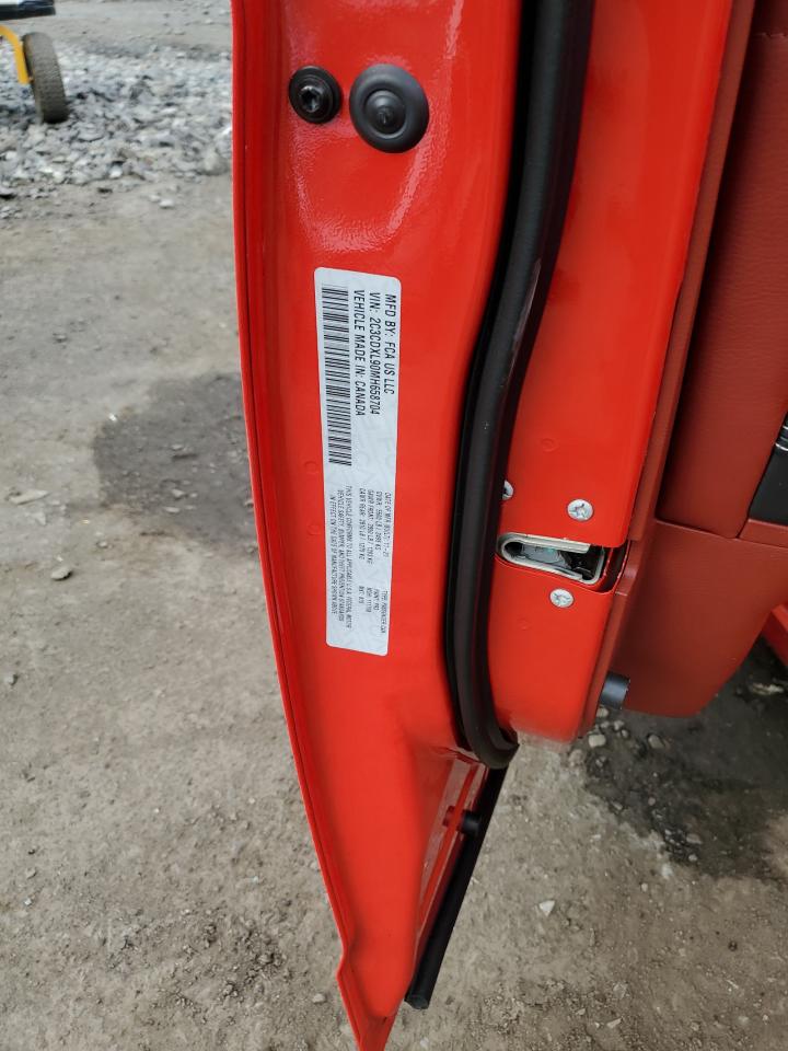 2021 Dodge Charger Srt Hellcat VIN: 2C3CDXL90MH658704 Lot: 81901015