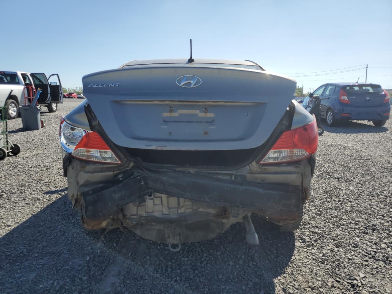 2012 Hyundai Accent Gls VIN: KMHCT4AE3CU113990 Lot: 71911645