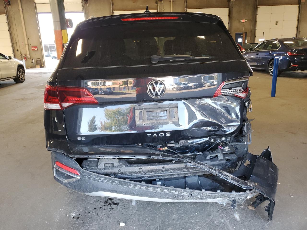 2022 Volkswagen Taos Se Iq Drive VIN: 3VVPX7B27NM036968 Lot: 81440795