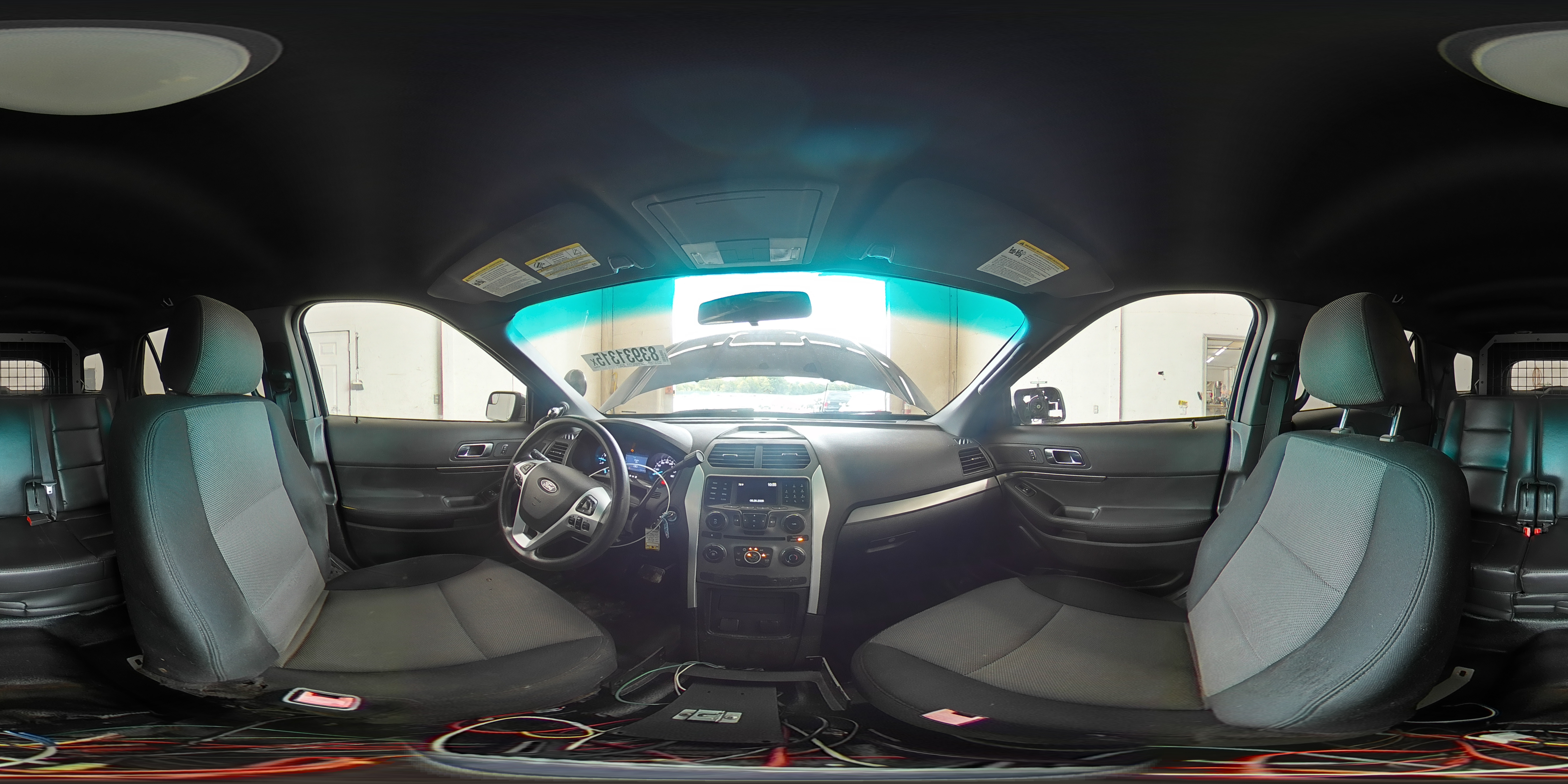 2015 Ford Explorer Police Interceptor VIN: 1FM5K8AR6FGA46102 Lot: 83931315