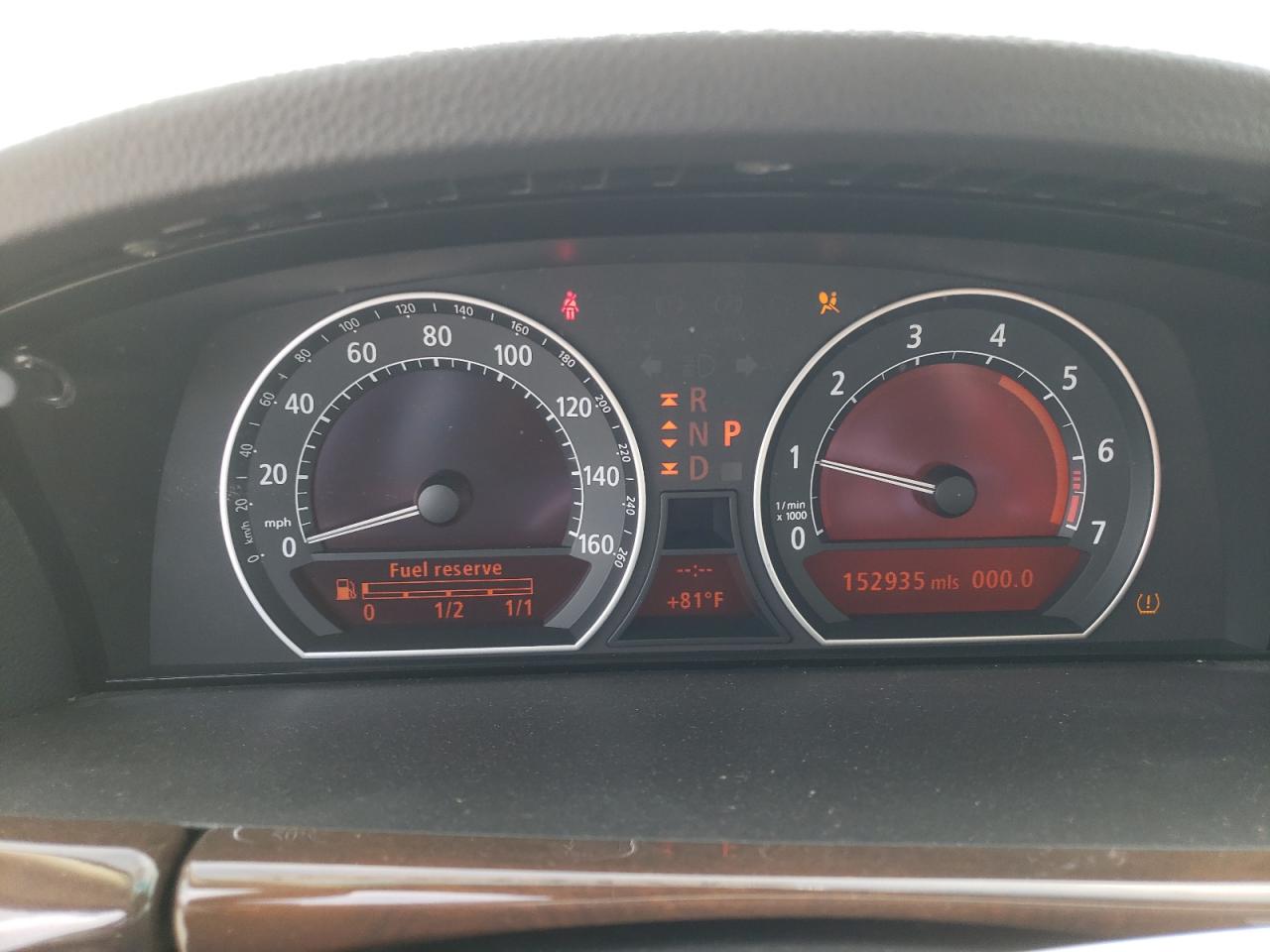 2007 BMW 750 VIN: WBAHN83577DT67827 Lot: 71722355