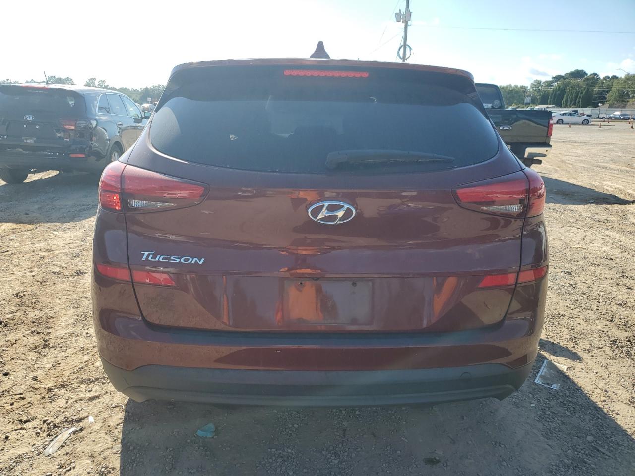 2020 Hyundai Tucson Se VIN: KM8J23A47LU189854 Lot: 81293015
