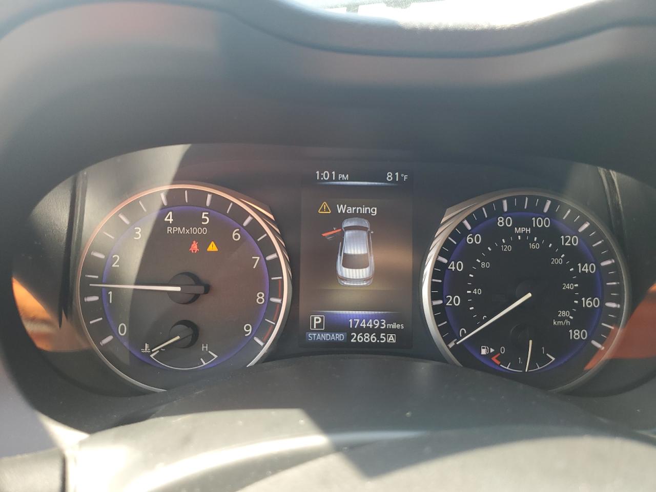 2014 Infiniti Q50 Base VIN: JN1BV7AR2EM707085 Lot: 80672975