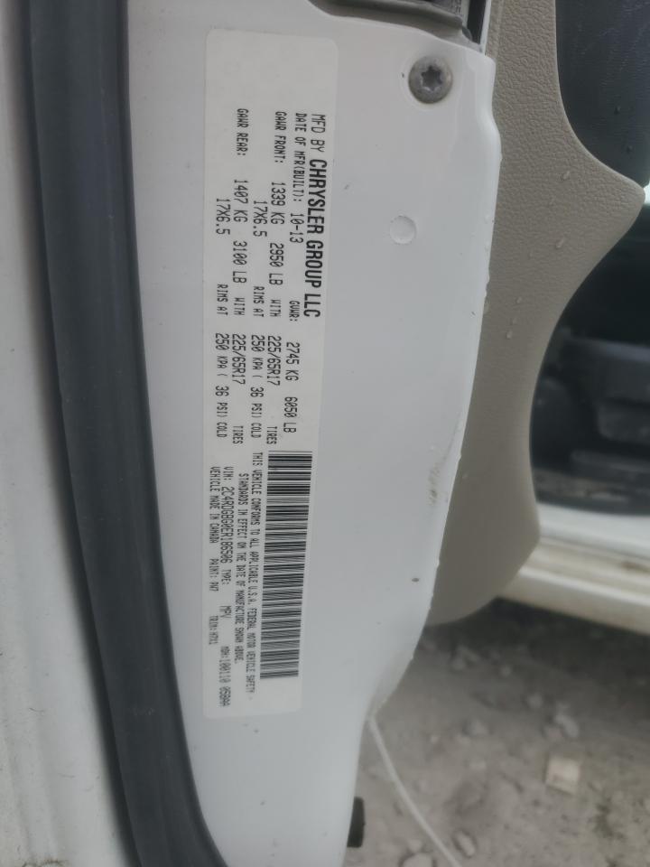 2014 Dodge Grand Caravan Se VIN: 2C4RDGBG0ER186506 Lot: 84551115