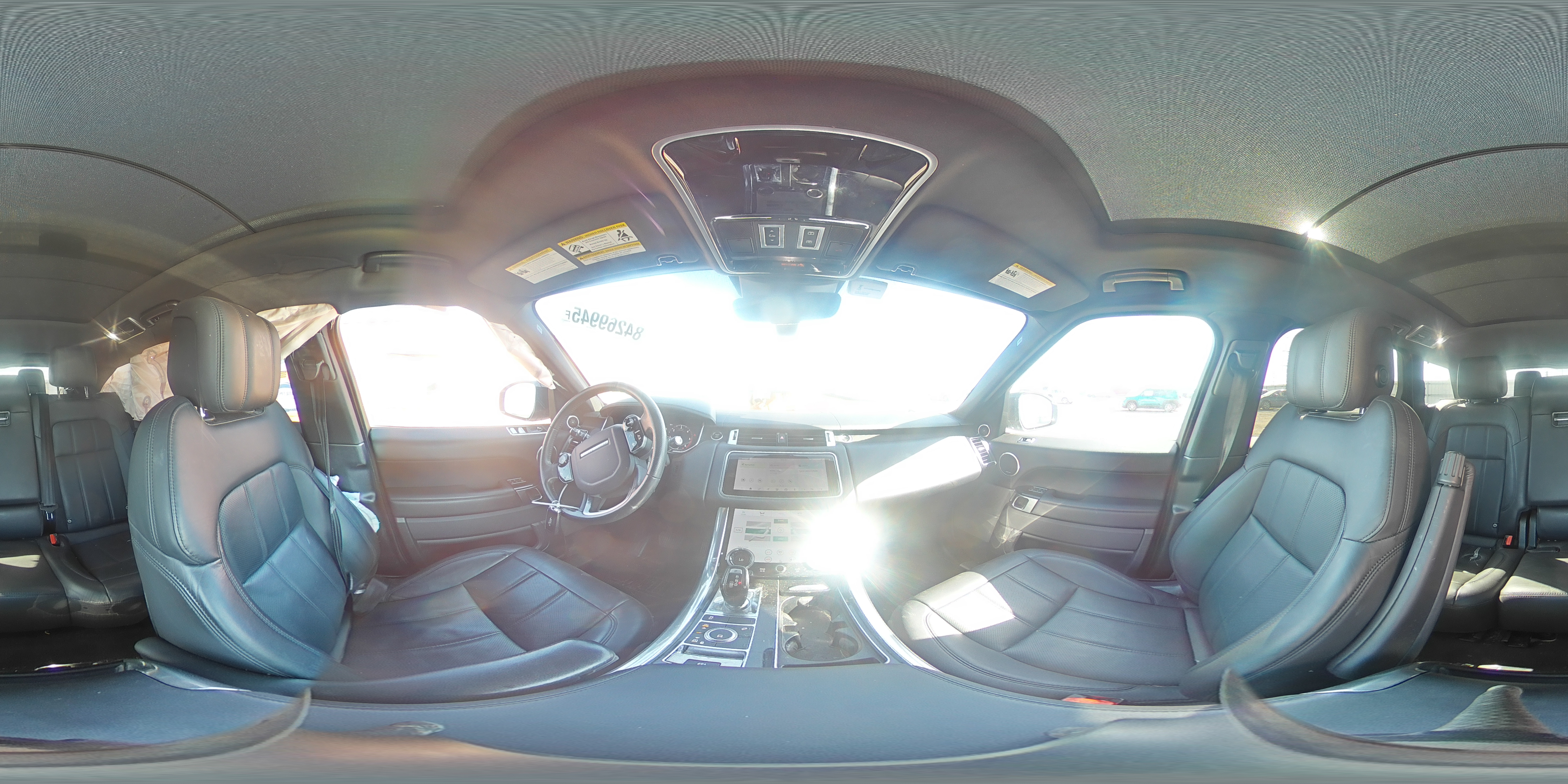 2019 Land Rover Range Rover Sport Hse VIN: SALWR2RK7KA837320 Lot: 84269945