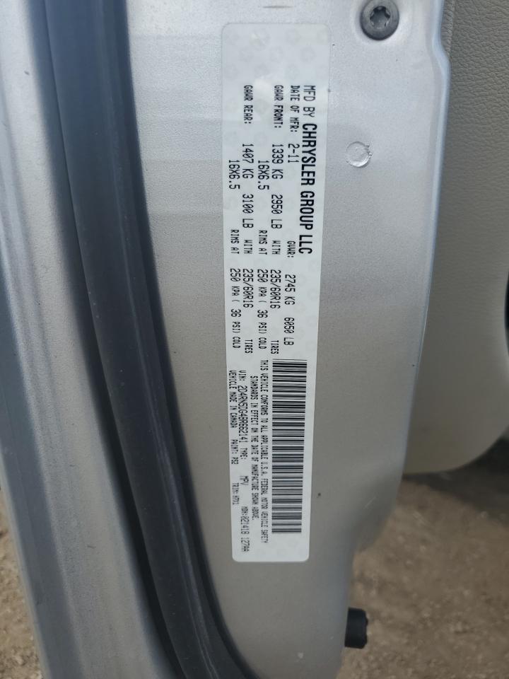 2011 Dodge Grand Caravan Crew VIN: 2D4RN5DG4BR662141 Lot: 84031015