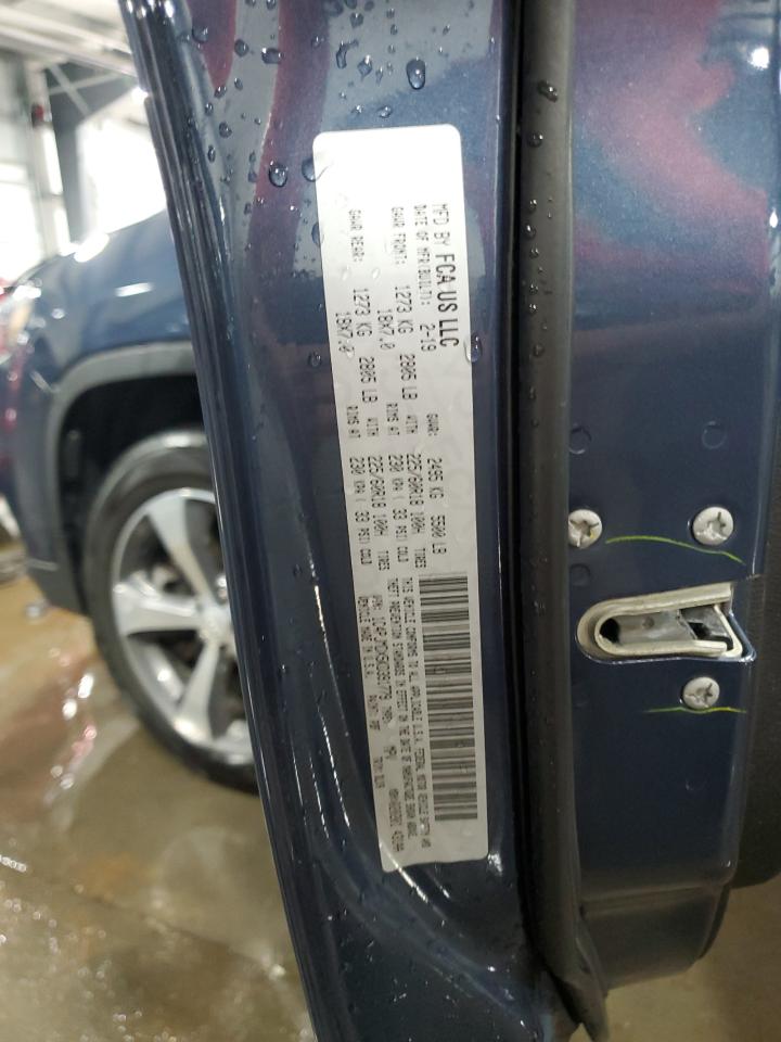 2019 Jeep Cherokee Limited VIN: 1C4PJMDX5KD391779 Lot: 80790305