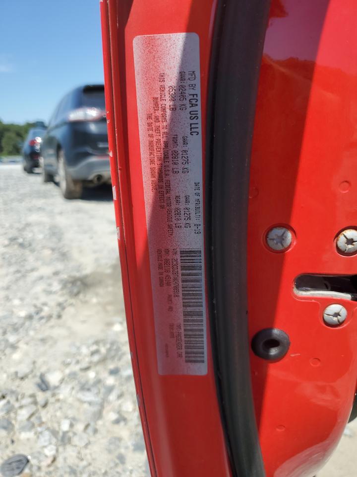 2019 Dodge Challenger R/T VIN: 2C3CDZBTXKH708918 Lot: 71233445