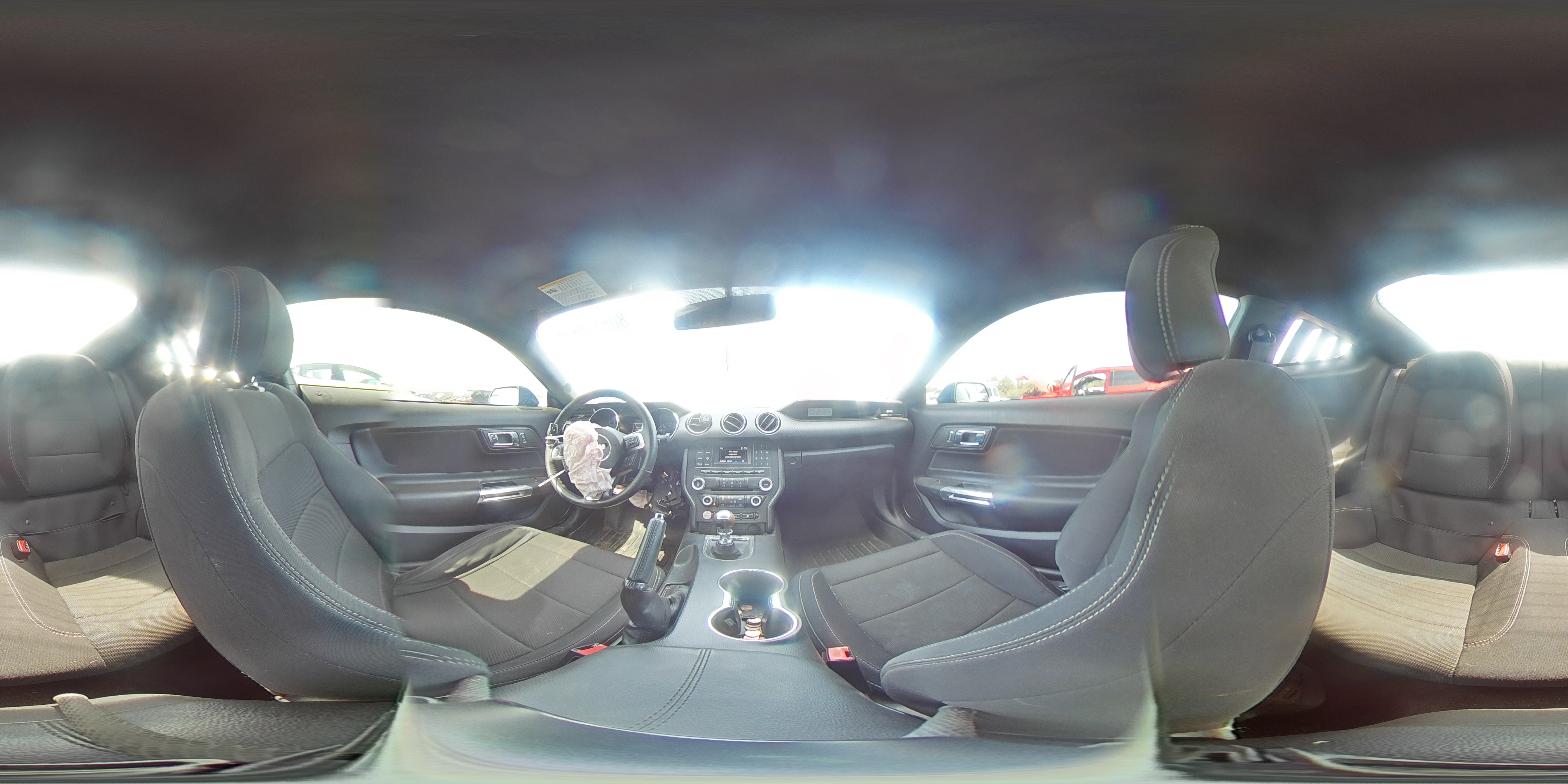 2017 Ford Mustang VIN: 1FA6P8AMXH5296171 Lot: 80631695