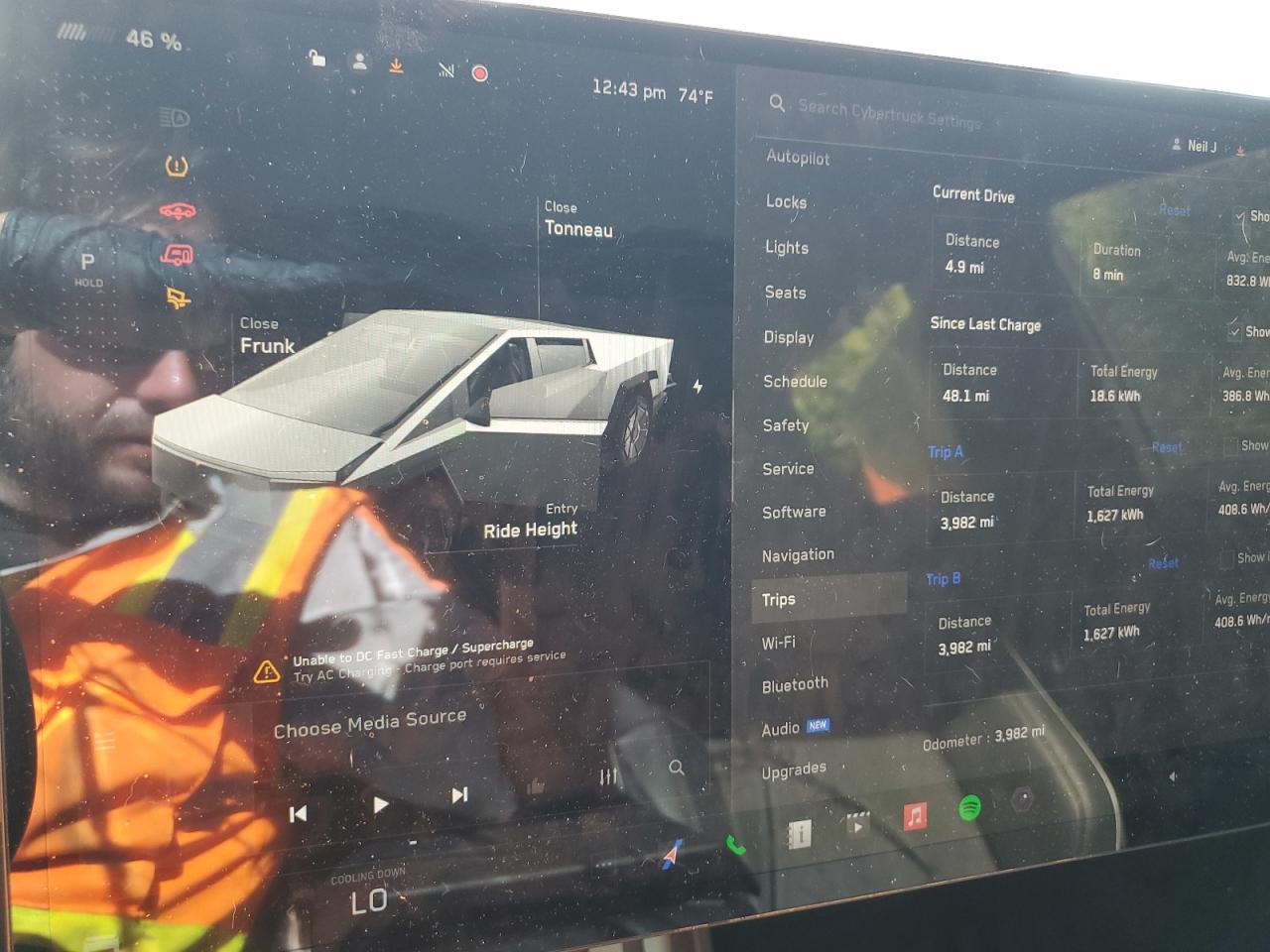 2024 Tesla Cybertruck VIN: 7G2CEHEE4RA036963 Lot: 82135365