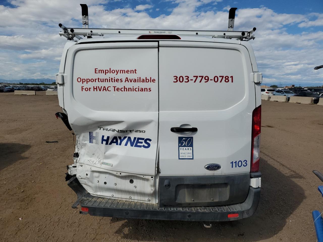 2021 Ford Transit T-250 VIN: 1FTBR1YG8MKA38348 Lot: 81729425