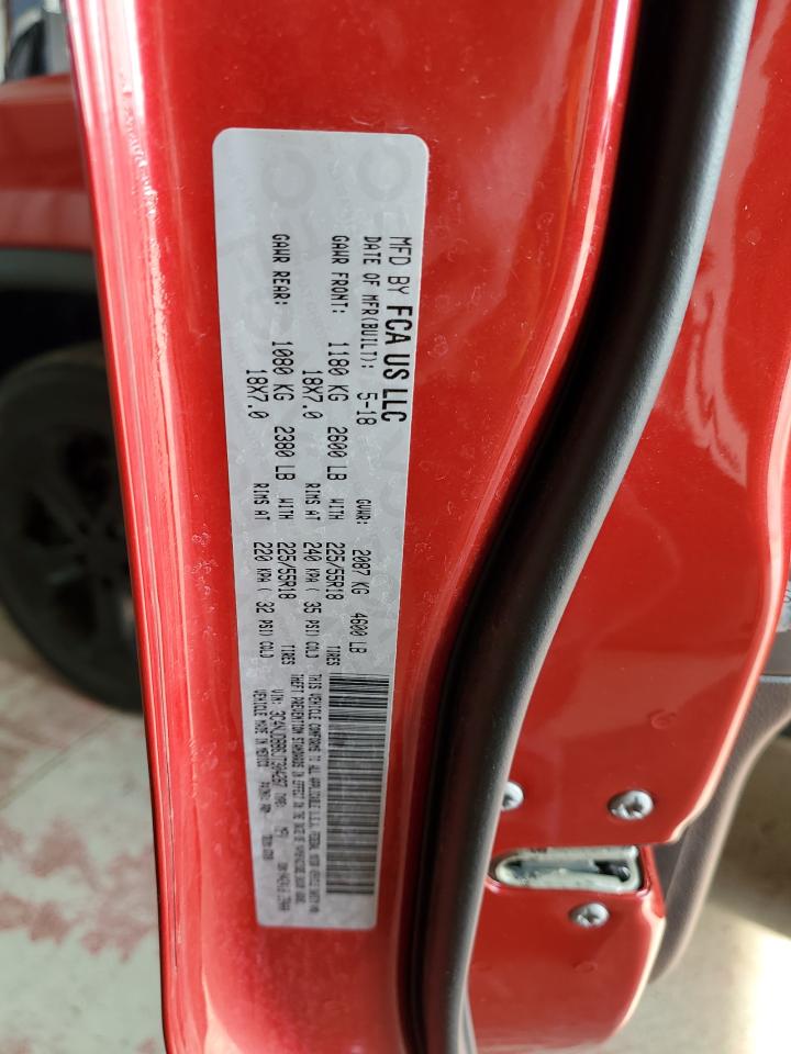 2018 Jeep Compass Latitude VIN: 3C4NJDBB6JT304267 Lot: 81713085