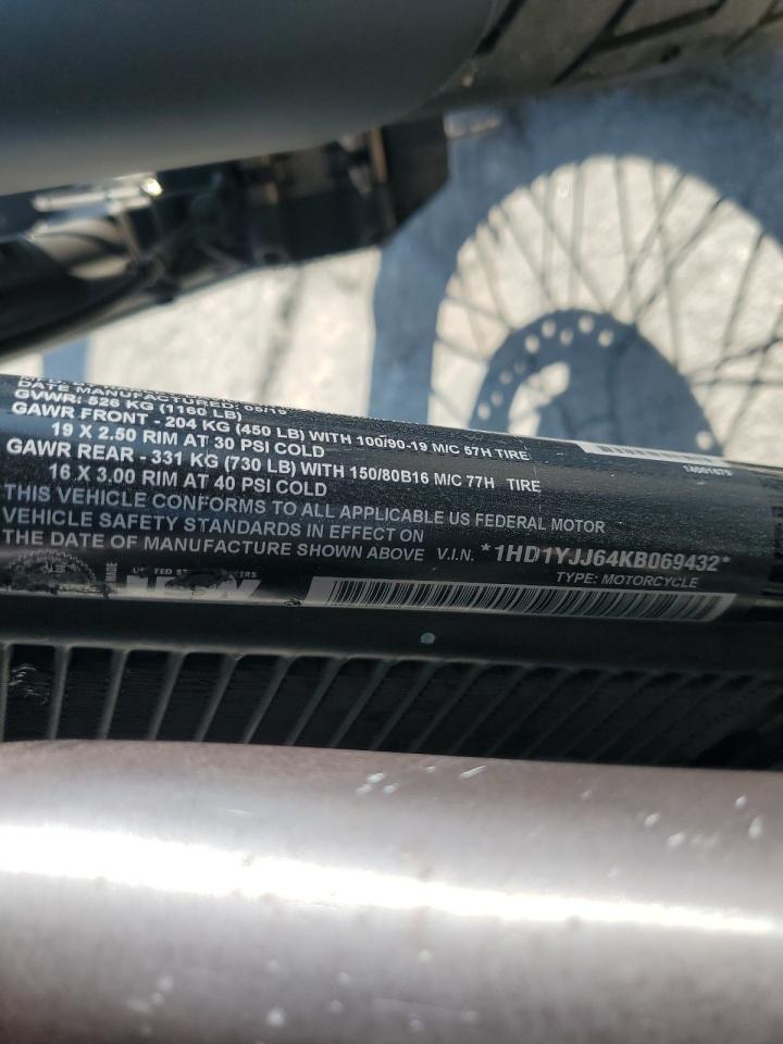 2019 Harley-Davidson Fxbb VIN: 1HD1YJJ64KB069432 Lot: 80673905