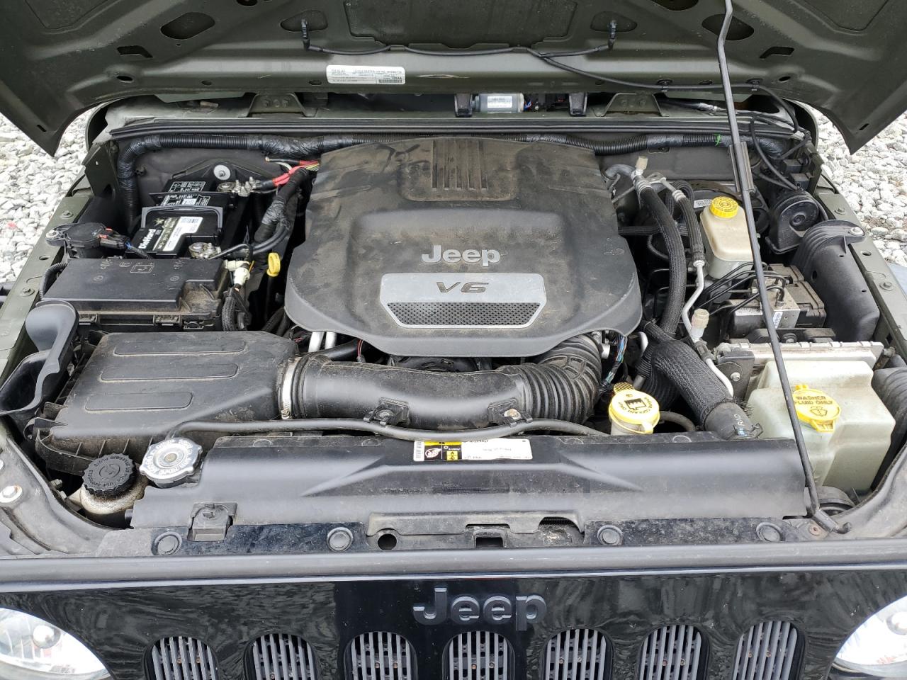 2015 Jeep Wrangler Sport VIN: 1C4AJWAG7FL745593 Lot: 83771385