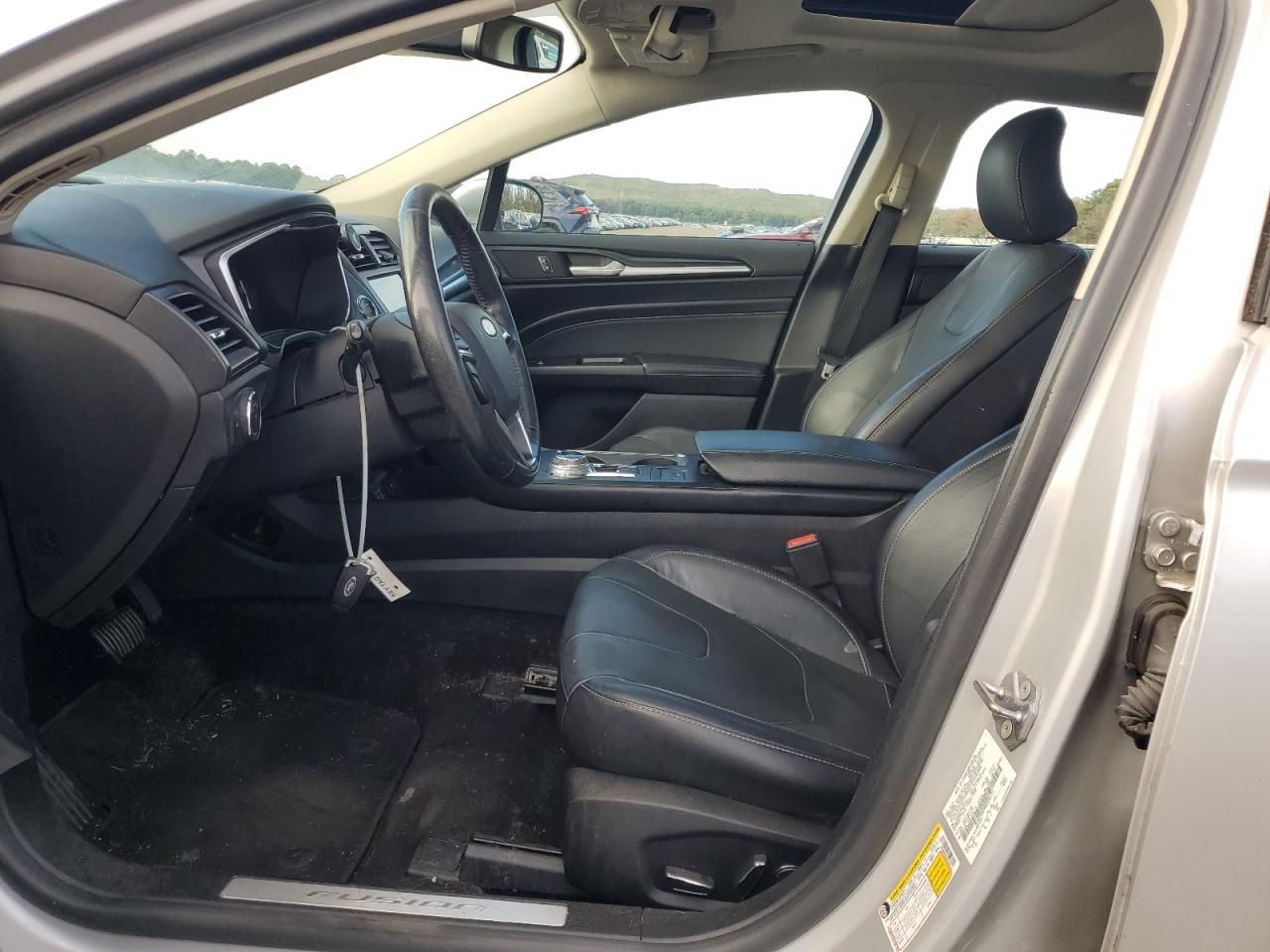 2019 Ford Fusion Titanium VIN: 3FA6P0SU9KR236113 Lot: 84021305