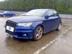 2013 AUDI A1 S LINE TFSI S-A 1.4 TFSI S LINE 5DR S TRONIC for sale at Copart WHITBURN