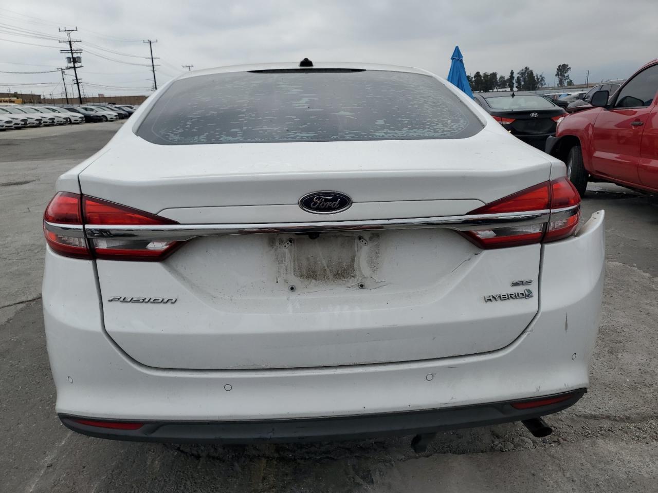 2017 Ford Fusion Se Hybrid VIN: 3FA6P0LU5HR400660 Lot: 82161615