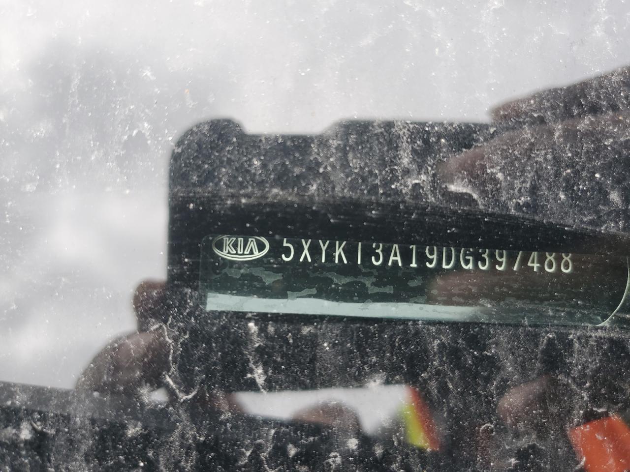 2013 Kia Sorento Lx VIN: 5XYKT3A19DG397488 Lot: 84891955
