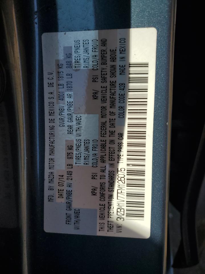 2015 Mazda 3 Touring VIN: 3MZBM1V77FM126075 Lot: 81494525