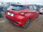 2017 NISSAN MICRA ACENTA IG-T  for sale at Copart PETERLEE