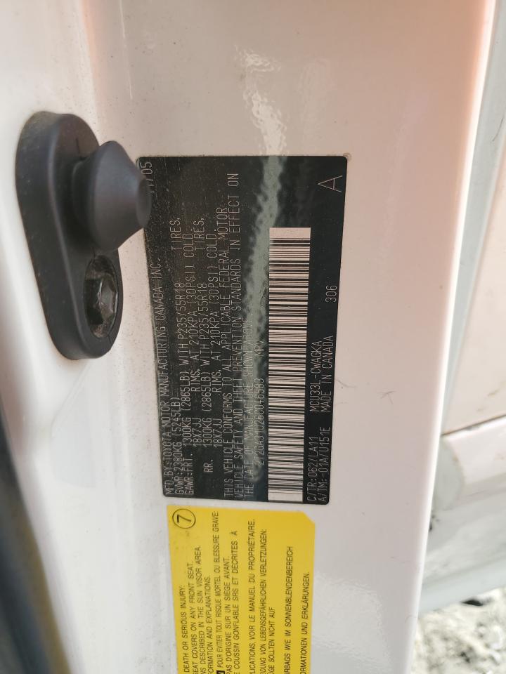 2006 Lexus Rx 330 VIN: 2T2GA31U26C046583 Lot: 80152575