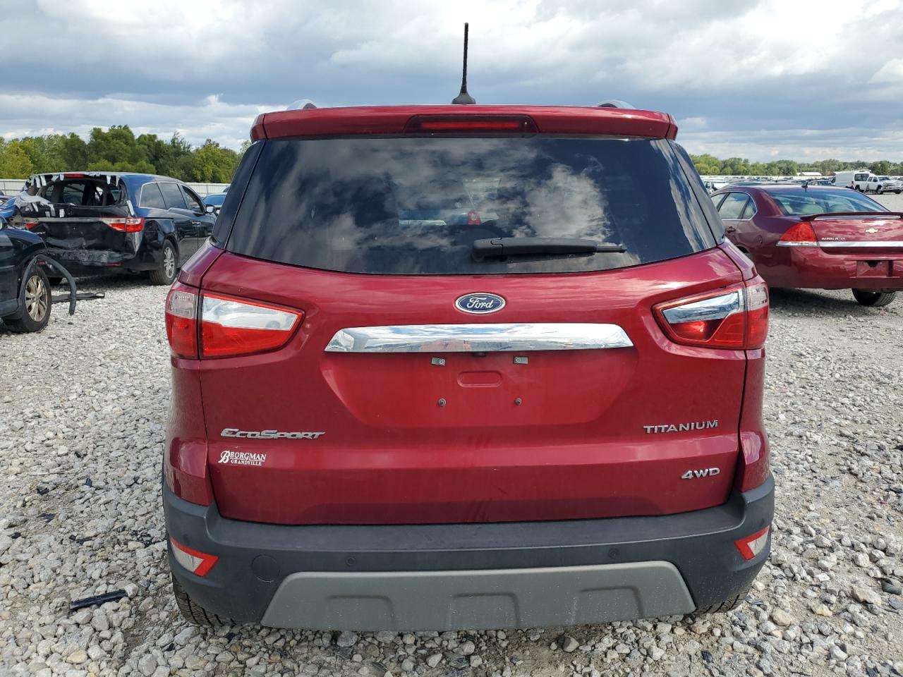 2019 Ford Ecosport Titanium VIN: MAJ6S3KL5KC275559 Lot: 71231135