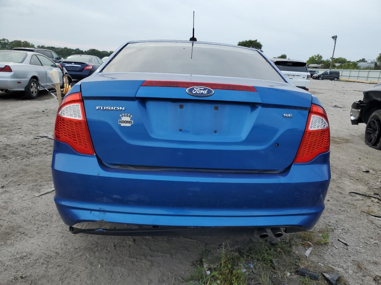 2012 Ford Fusion Se VIN: 3FAHP0HA1CR296670 Lot: 80891185