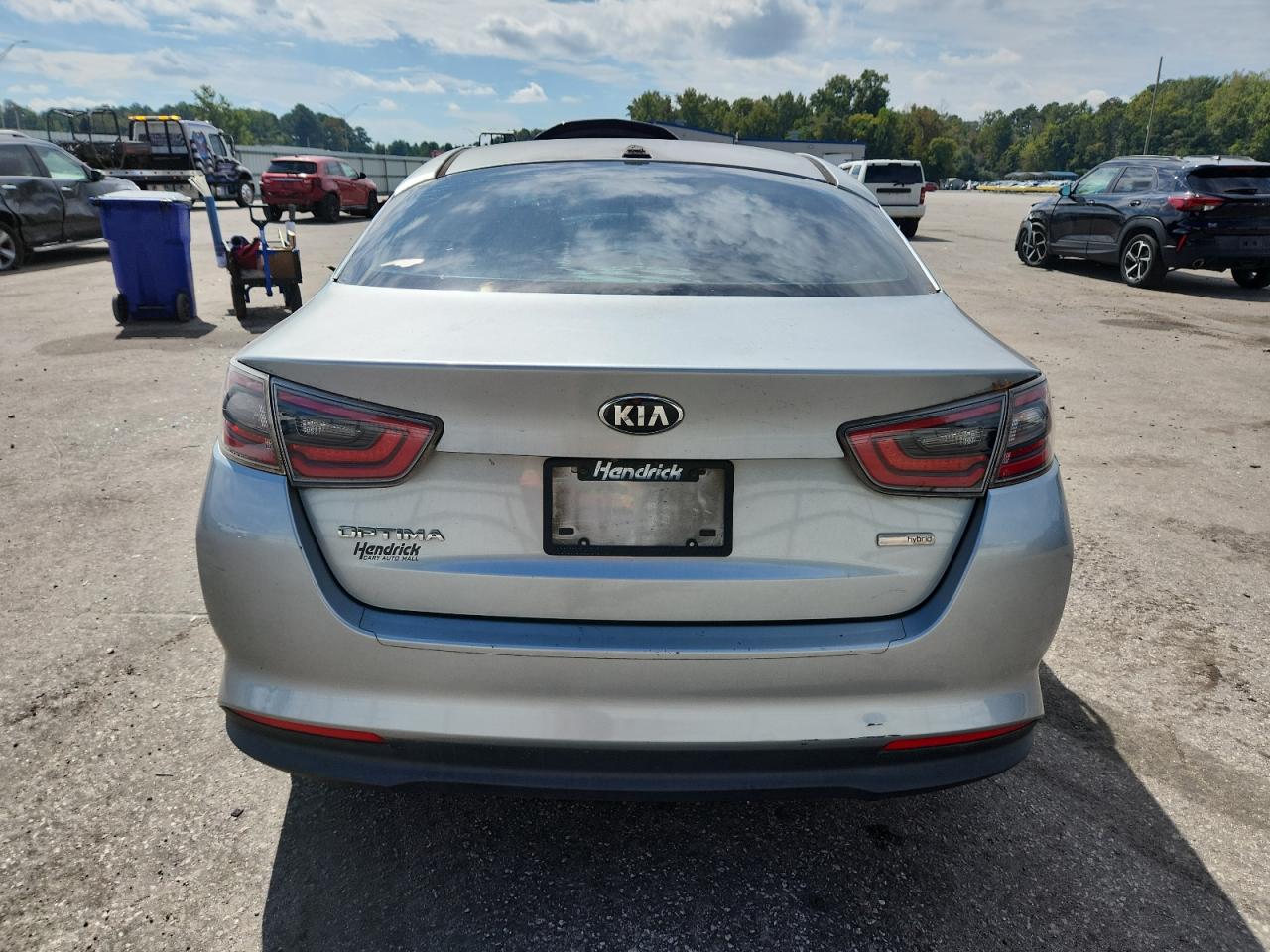 2014 Kia Optima Hybrid VIN: KNAGM4AD7E5073885 Lot: 81850225