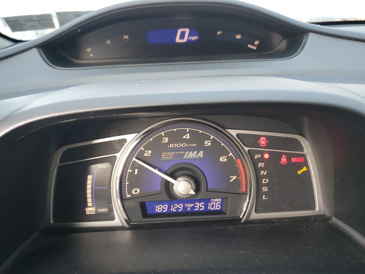 2009 Honda Civic Hybrid VIN: JHMFA362X9S011167 Lot: 80338905