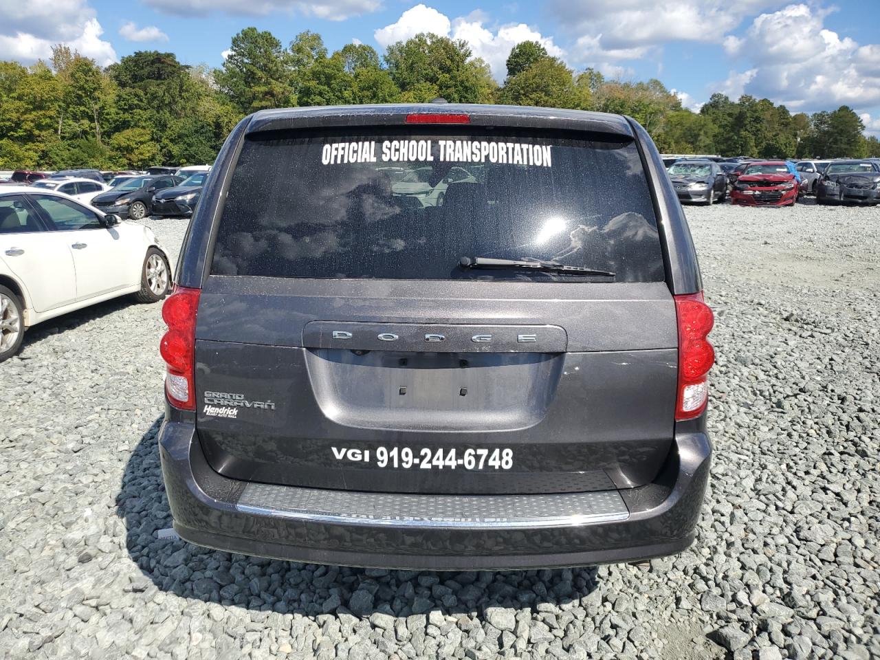 2019 Dodge Grand Caravan Se VIN: 2C4RDGBGXKR615582 Lot: 81114515