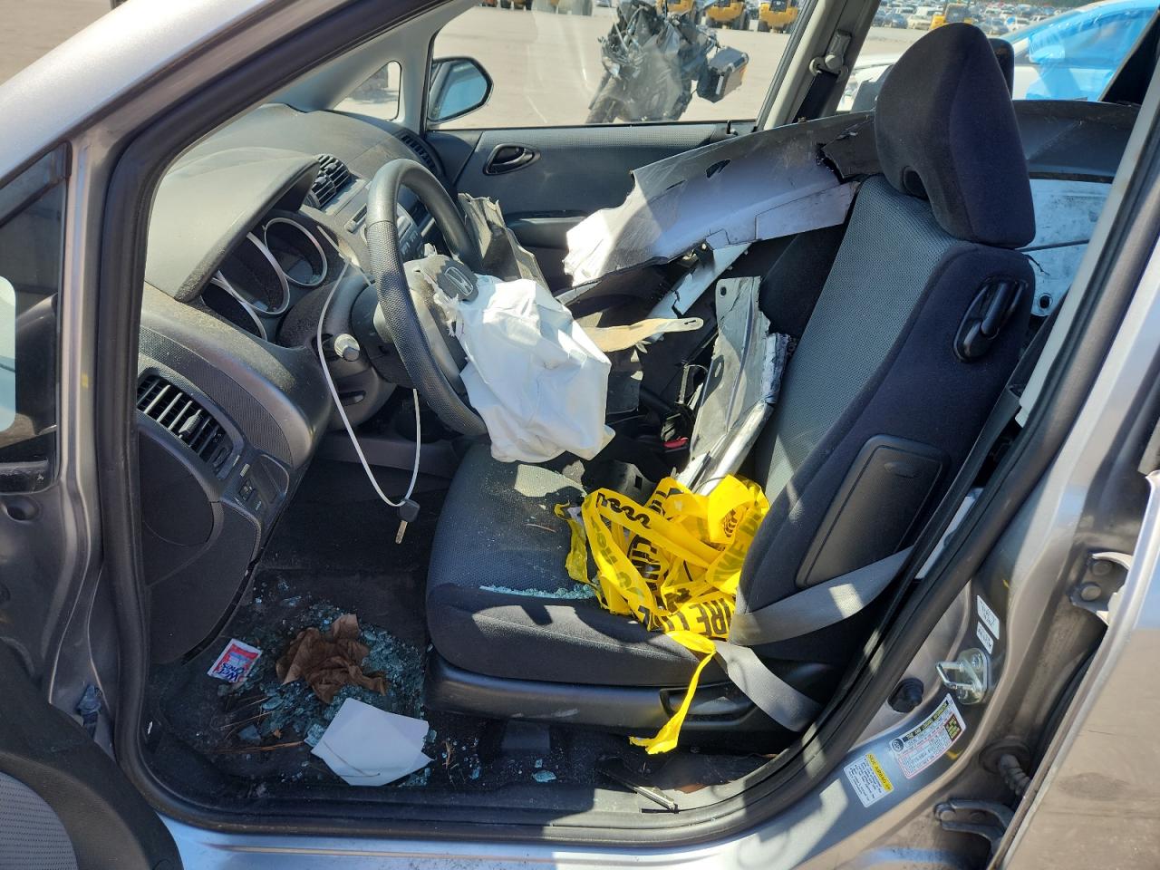 2007 Honda Fit VIN: JHMGD38427S066879 Lot: 81615185