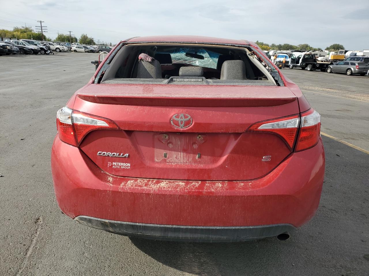 2015 Toyota Corolla L VIN: 2T1BURHE6FC430020 Lot: 81754845