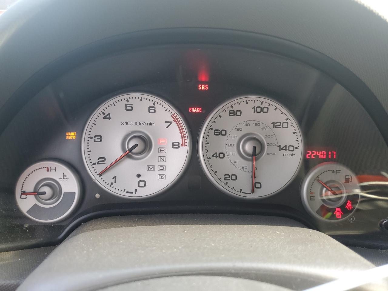 2002 Acura Rsx VIN: JH4DC54832C010916 Lot: 83841765