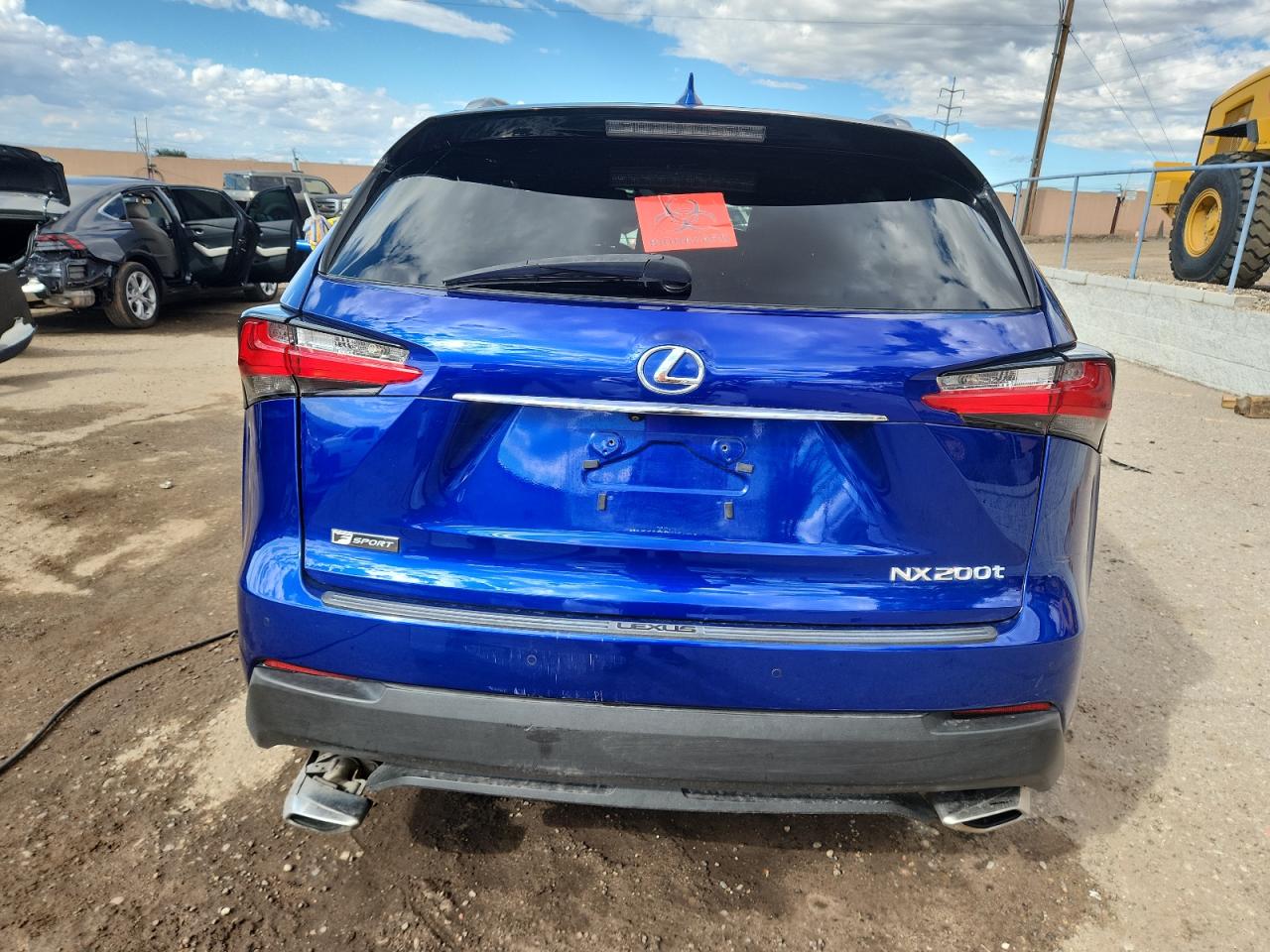 2017 Lexus Nx 200T Base VIN: JTJBARBZ2H2130266 Lot: 84422935