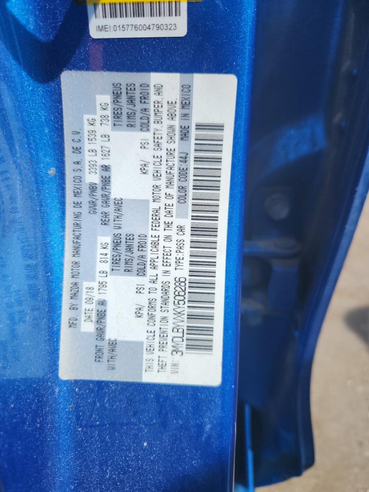 2019 Toyota Yaris L VIN: 3MYDLBYVXKY506286 Lot: 81260095