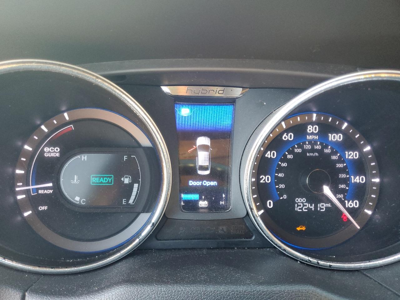 2012 Hyundai Sonata Hybrid VIN: KMHEC4A44CA046527 Lot: 80912455