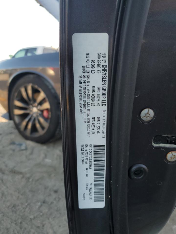 2013 Dodge Challenger Srt-8 VIN: 2C3CDYCJ1DH629258 Lot: 84020745