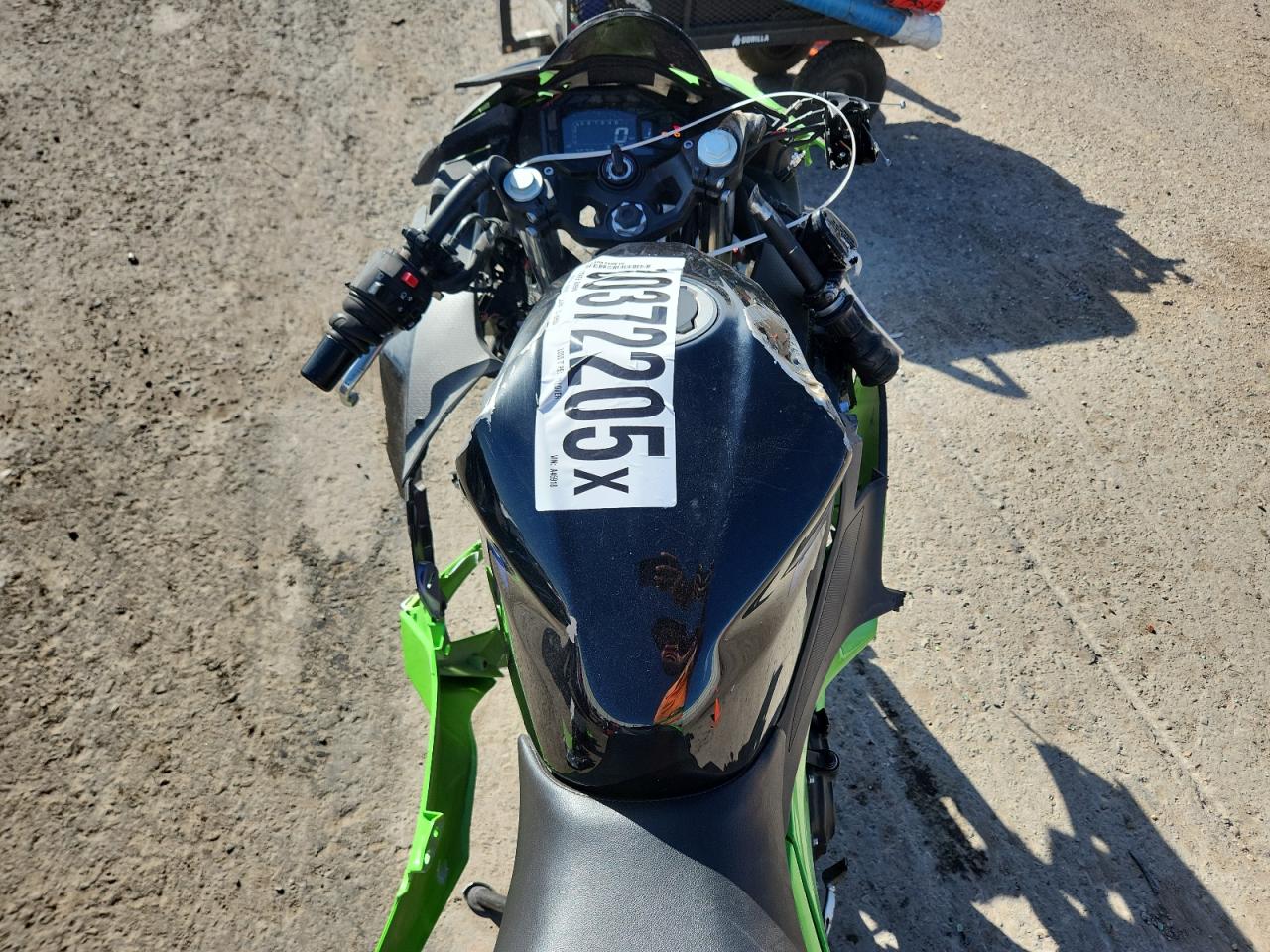 2025 Kawasaki Ex500 VIN: ML5EXGG11SDA45918 Lot: 80372205